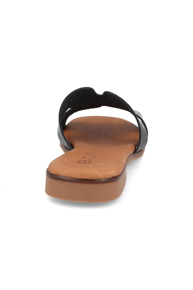 Sandalias de mujer planas, fabricadas en piel, marca Bda 13053