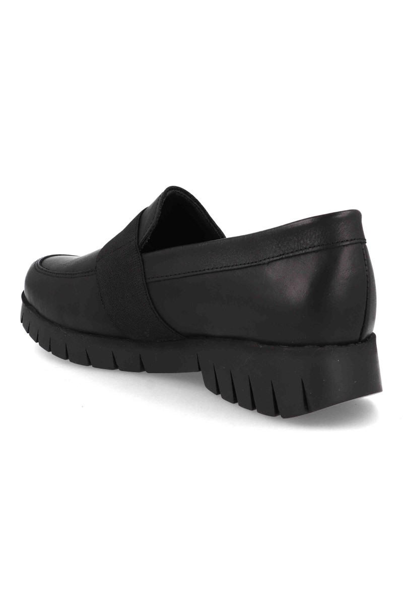 Zapatos de piel muy comodos color negro Bda