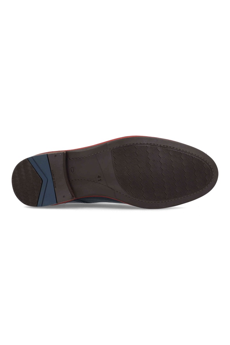 Zapato de vestir fabricado en piel Dj santa 2801 Azul