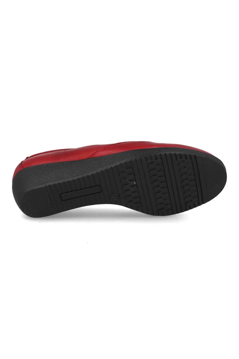 Zapatos Bda tipo mocasin 250 Rojo