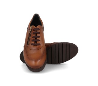 Zapatos de piel bda 13792 color Cuero