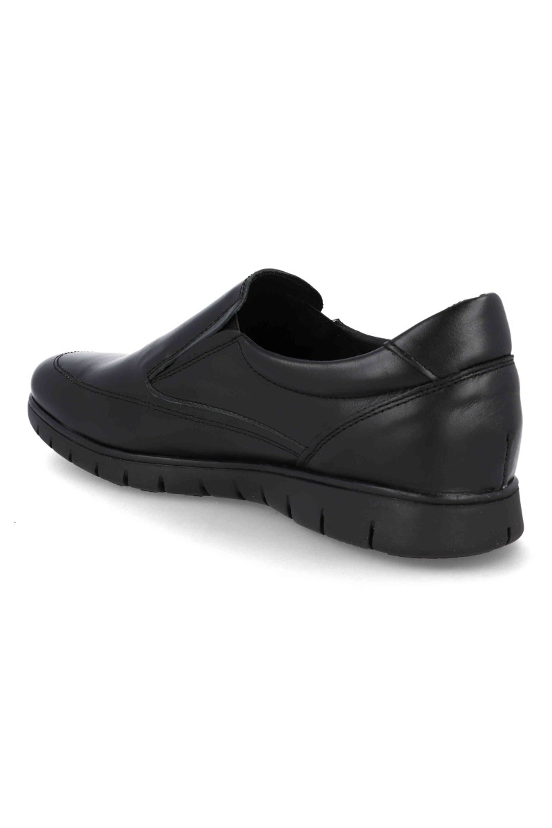 Zapatos de piel con plantilla extraíble Dj Santa 13361 negro