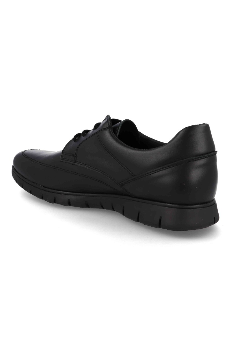 Zapatos de piel para hombre marca dj santa 2492 negro